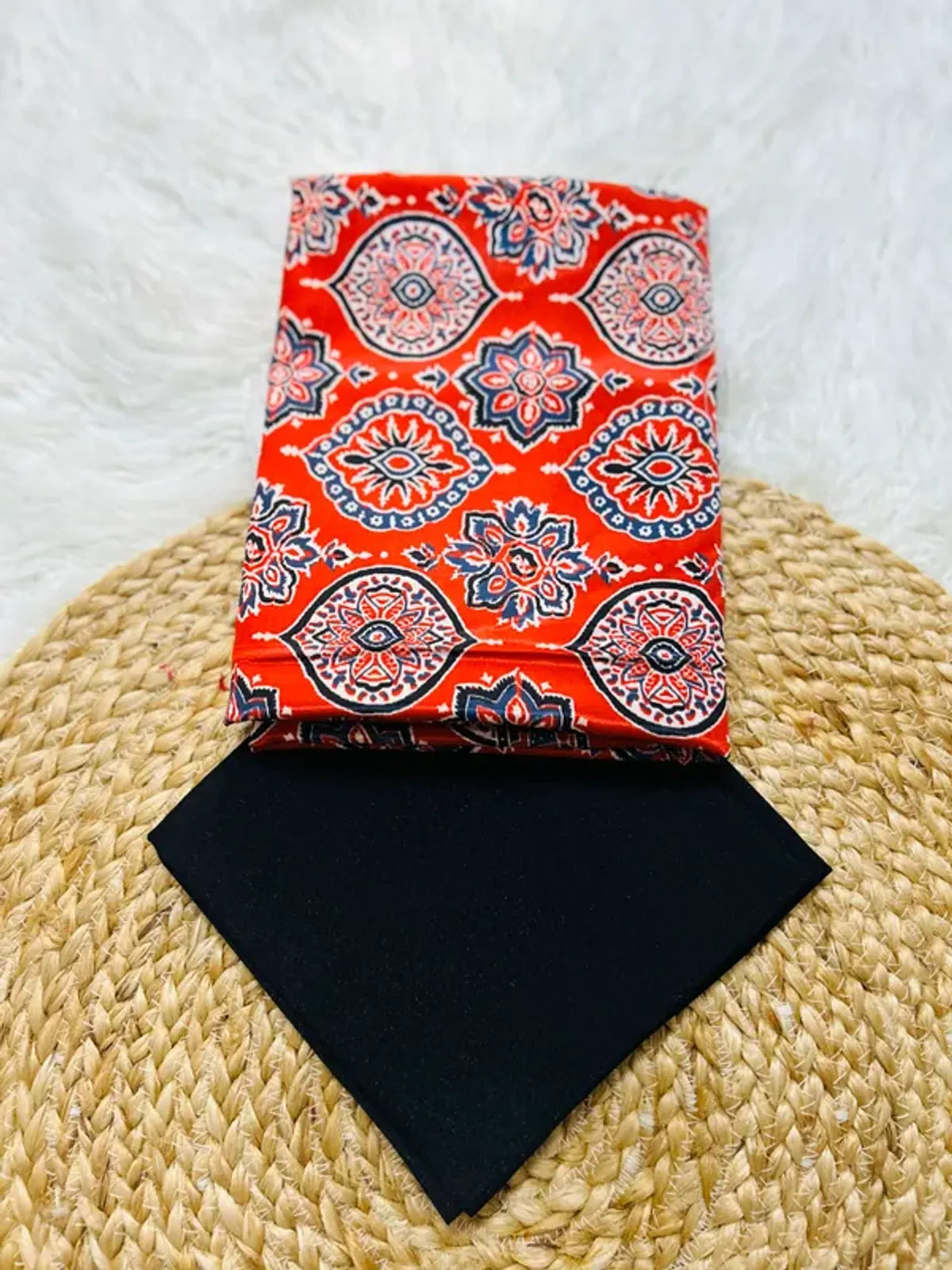 Dola Silk Pochampally Modern Printed Saree