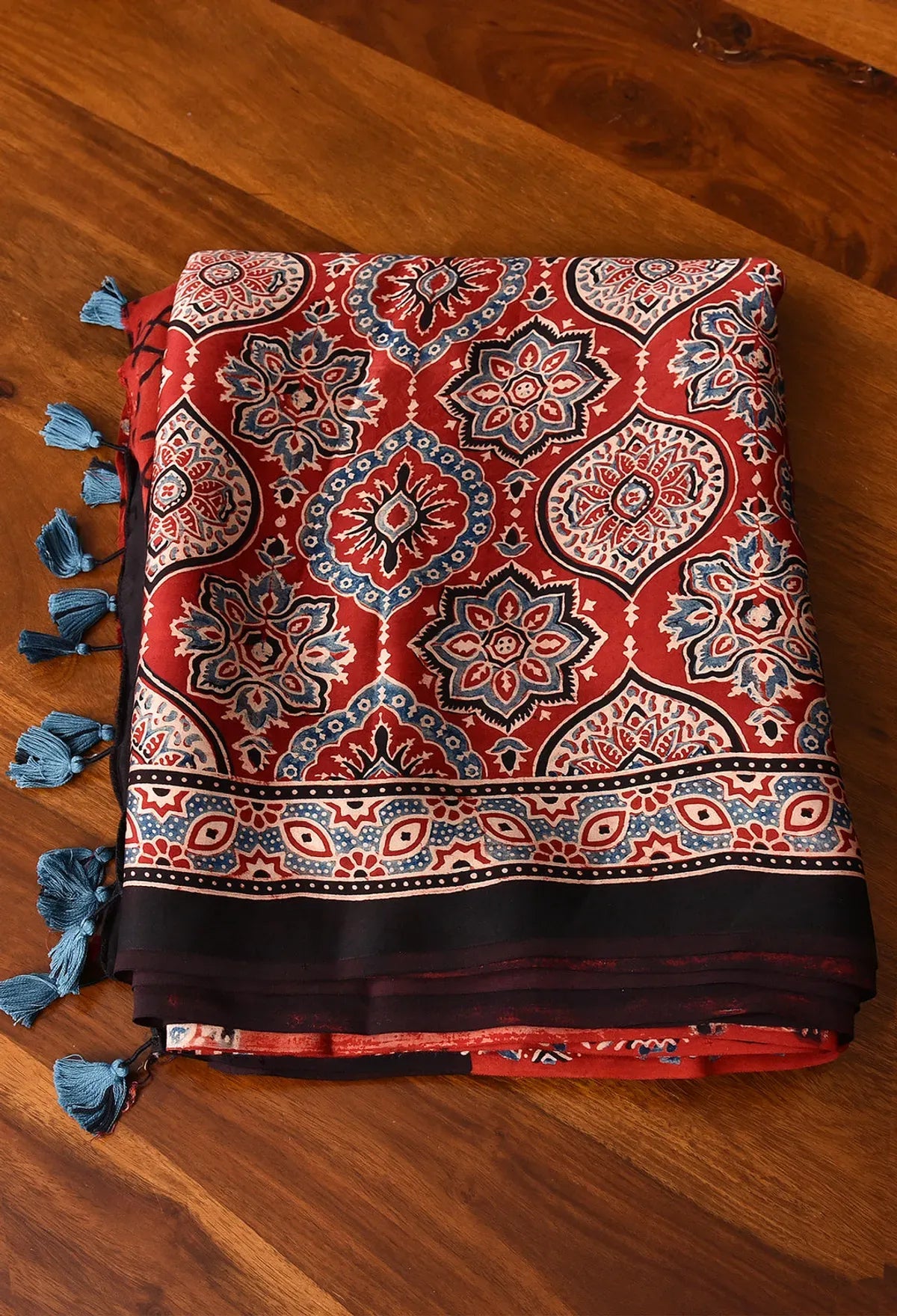 Dola Silk Pochampally Modern Printed Saree
